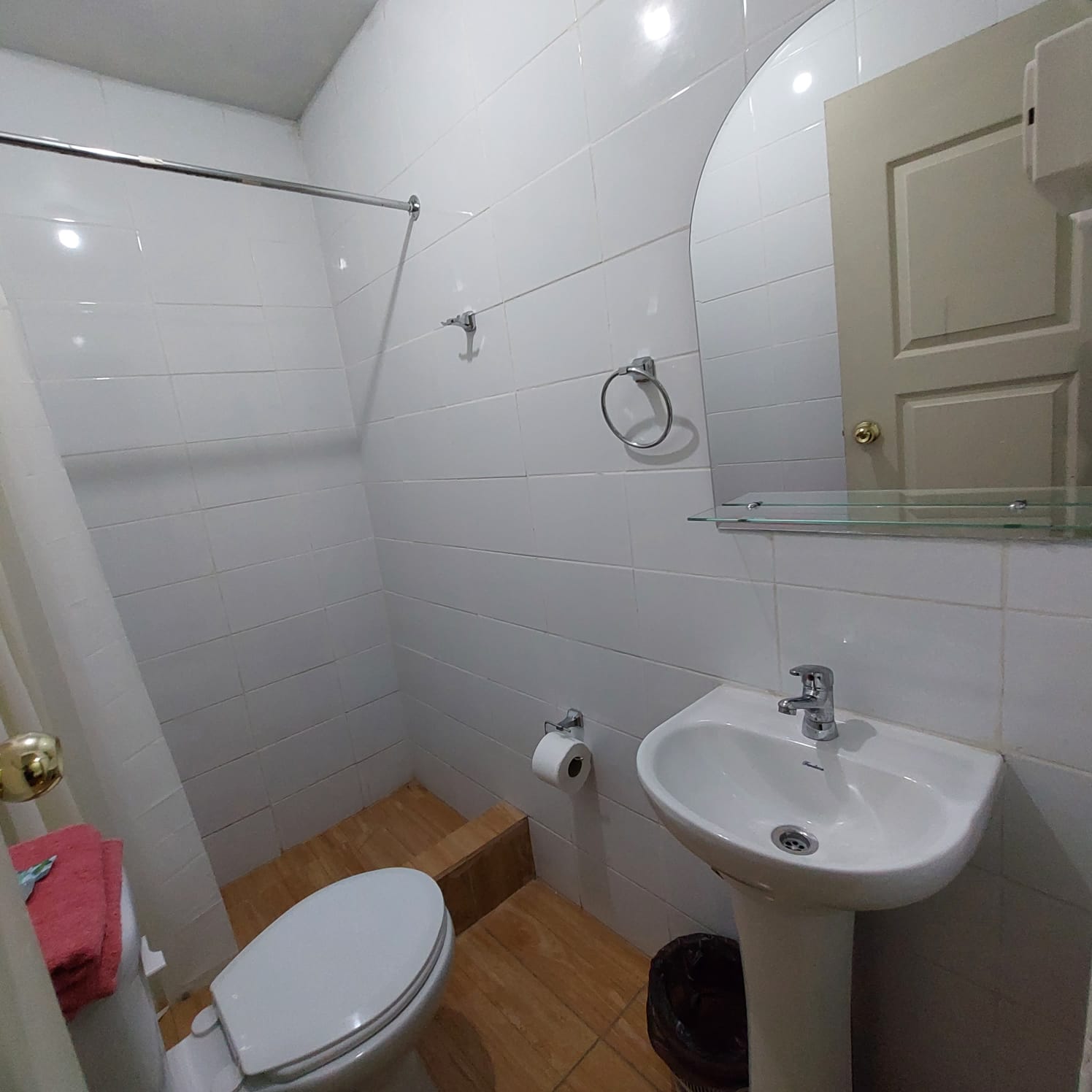 Baño privado de la habitación individual